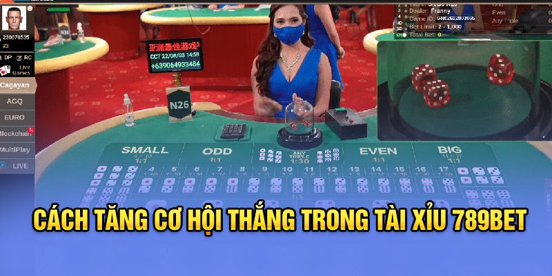 Cách tăng cơ hội thắng trong Tài Xỉu 789Bet