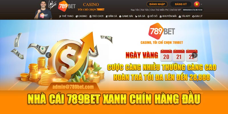 Nhà cái 789BET xanh chín hàng đầu