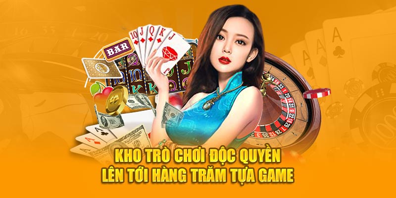 Kho trò chơi độc quyền lên tới hàng trăm tựa game